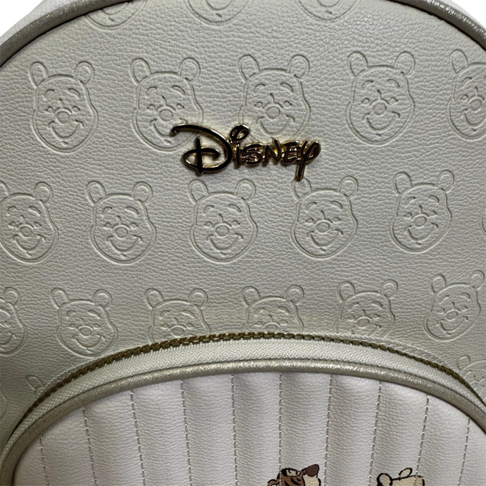 Primark Disney Winnie the Pooh  Backpack Adjustable Straps Embossed Pooh NWT - Picture 4 of 15